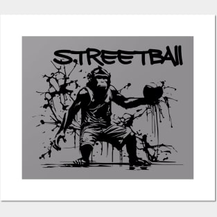 Streetball Monkey Posters and Art